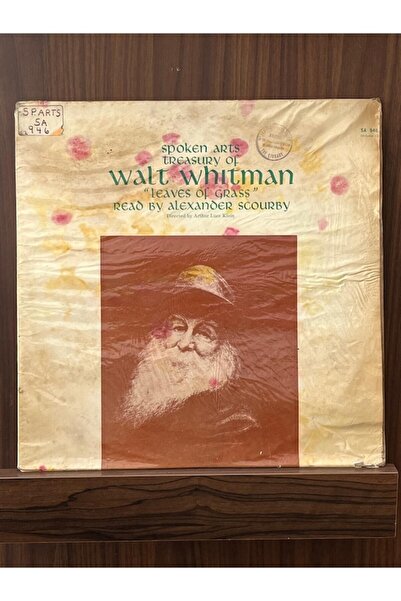 Walt Whitman Read By Alexander Scourby - Treasury Of Walt Whitman