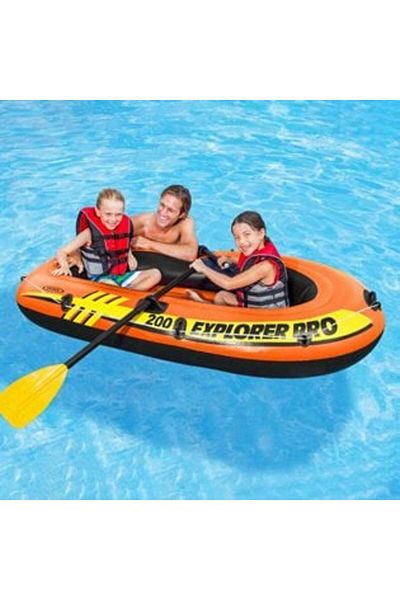 Intex Inflatable Boat 1.96 x 1.02 x 0.33 cm (2 people) - Intex