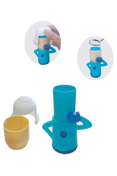 SyaMAG Odor Absorbing Container for Refrigerator, 11 x 8 x 14 cm, Works with Baking Soda, Multicolored Plas