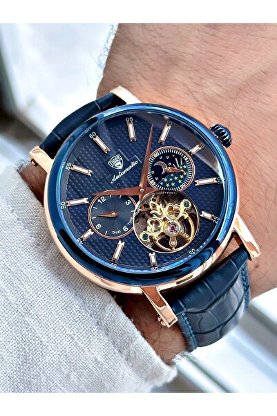 Tiger TI-597G TIGER OTOMATİK ÇELİK ERKEK SAATİ