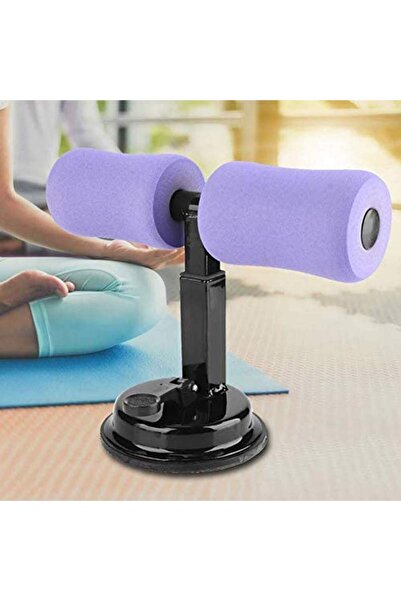 SIKS Aparat de fitness WTD1002 cu suport pentru picioare, pentru abdomen / flotări, portabil, violet