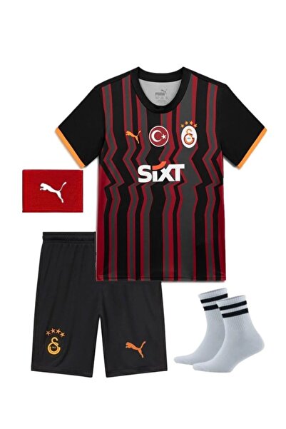 yenteks Galata.saray . OSİMMHEN.45 Numara.Siyah Çocuk Futbol Forması Hediyeli