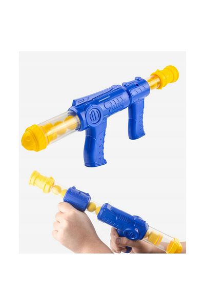 Picodino Joc interactiv Hungry Duck pentru copii, cu tinta, pistol si 12 bile din spuma, multicolor, 3+