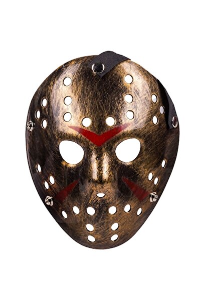 OEM Masca De Deghizare, Hockey, Plastic, Negru/Rosu