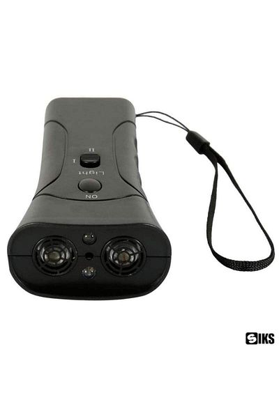 SIKS 651e Ultrasonic Device Against Aggressive Dogs, Range 10m, Black