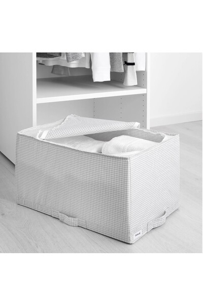 IKEA Qui̇ck Zippered Organizer Box 34X51X28 cm Ikea Storage Organizer Box Polyester Organizer Bin