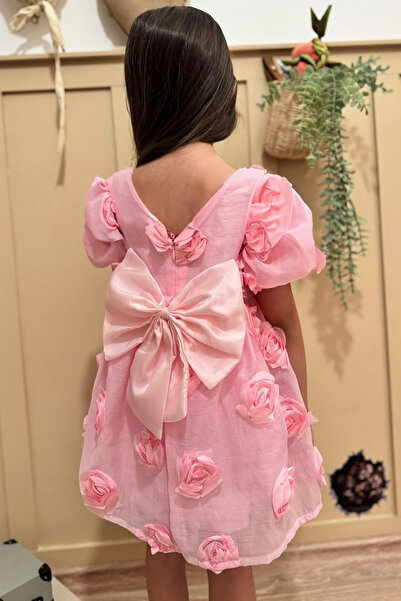 Baby Animals Рокля за бебешко момиче, детска рокля за рожден ден, сватба, къс...