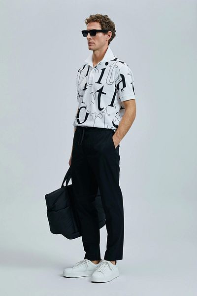 Lufian Glen Chino Slim Fit Trousers 111190336