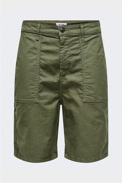 Only & Sons ONSLOTUS 0172 SHORTS CS Ανδρικό σορτς Olive Night - 22029295