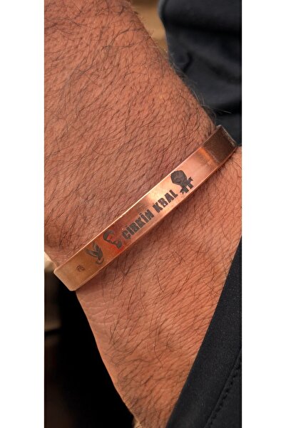 gulflower nude Bakır bileklik Yılmaz güney resimli LÜK el yapımı ayarlanabilir