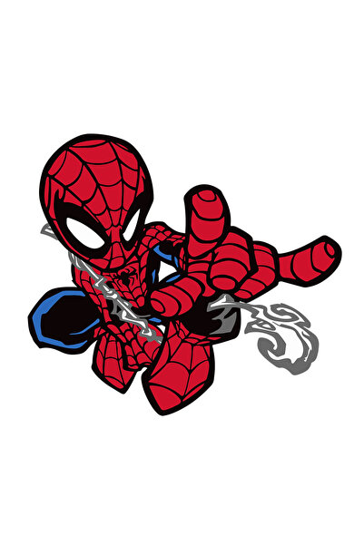 INOVATIX Set de 8 autocolante Spider Man Ultimatum, INOVATIX®. 6 cm