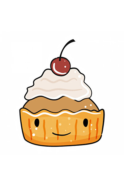 INOVATIX Set de 8 piese, Mini autocolant pentru tartă cu cireșe, INOVATIX®. 6 cm