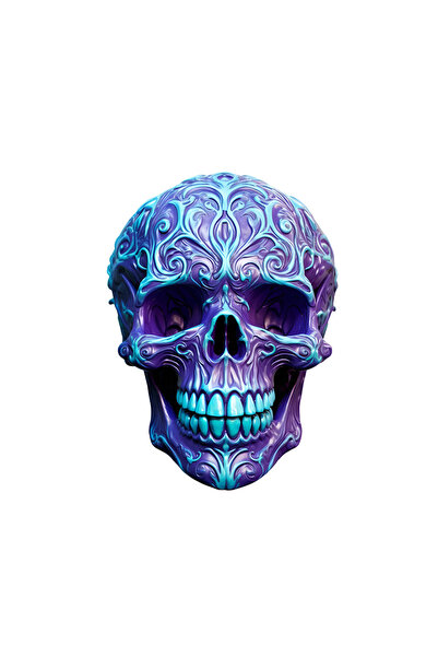 INOVATIX Σετ 8 τεμαχίων, Αυτοκόλλητο Μαγικού Κρανίου, INOVATIX®. 6 εκ.