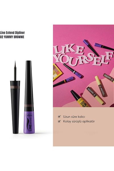 Callista Line Extend Dipliner 02 Brown