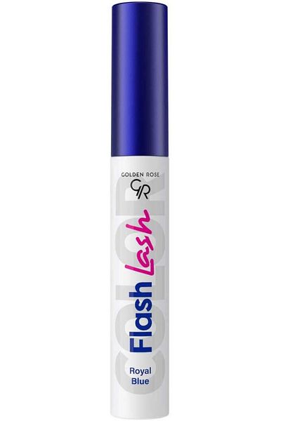 Golden Rose Flash Lash Colored Mascara No: 04 Royal Blue - Colored Mascara