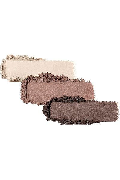 Jane Iredale ظلال عيون بيور بريسد ثلاثية اللون من الكوارتز الوردي