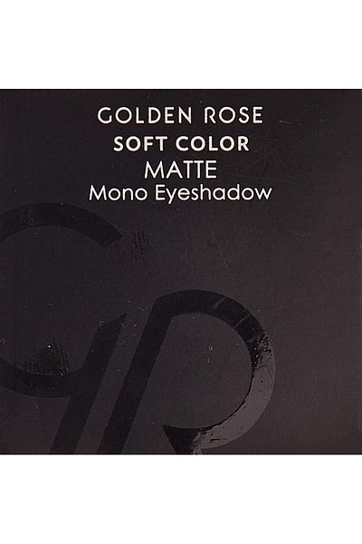 Golden Rose Soft Color Matte Mono Eyeshadow Single Shadow No: 03