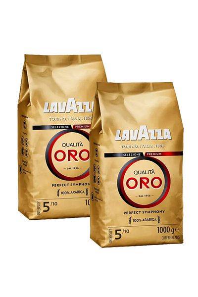 LavAzza Coffee Beans Qualita Oro 1kg X 2