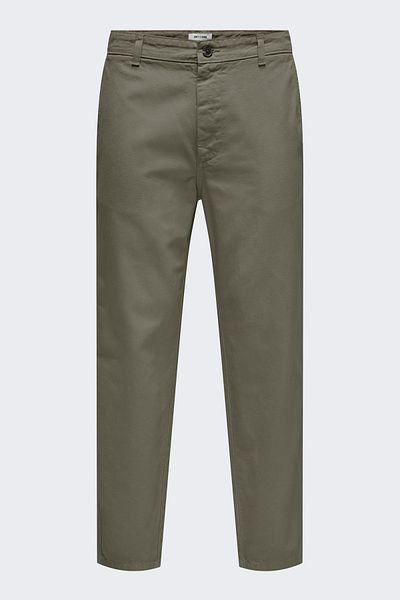 Only & Sons Onslou Taper 0194 Pant Men's Green Trousers - 22030240
