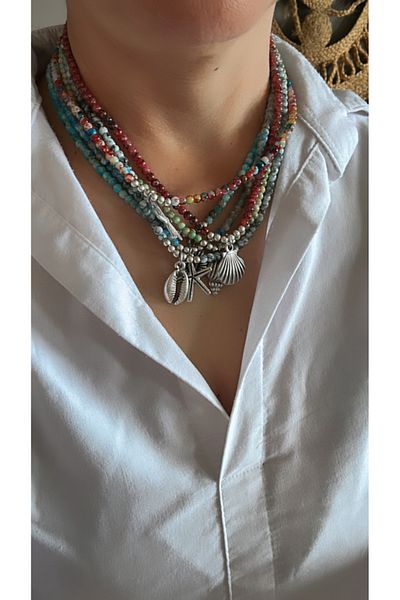 by özllem Mix Summer Necklaces 6 Pcs