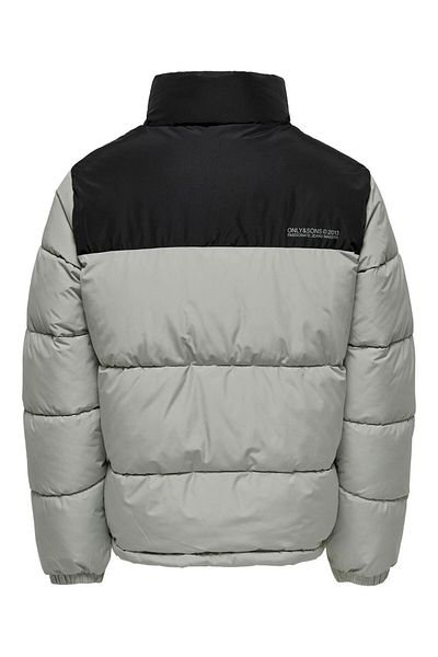 Only & Sons ONSMELVIN LIFE LF PUFFER JACKET OTW VD Ανδρικό πράσινο παλτό - 22025205