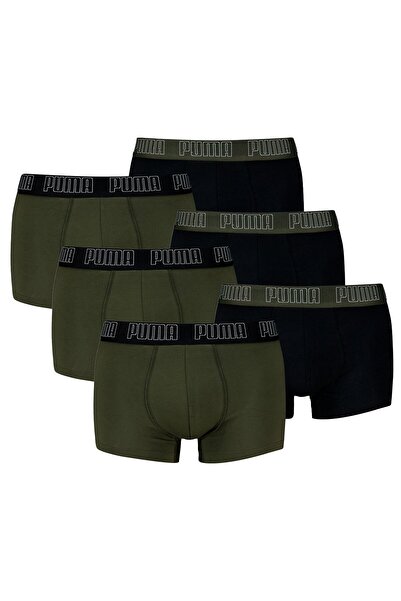 Puma Herren Boxershorts, 6er Pack - Everyday Trunks 6P, Cotton Stretch, einfarbig