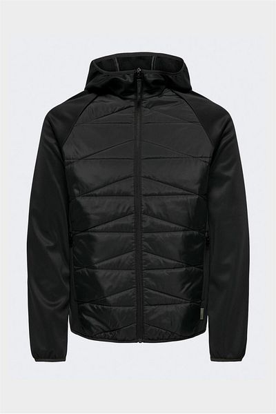 Only & Sons ONSLAN MIX JACKET OTW NOOS Ανδρικό Μαύρο Παλτό - 22029643