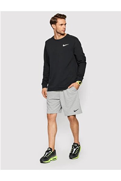 Nike Men's Dri-Fit Fleece Gri Erkek Şort