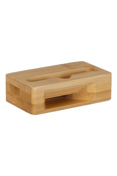 SyaMAG Wooden Phone Stand, Sound Amplifier, Dimensions 10x3x6cm