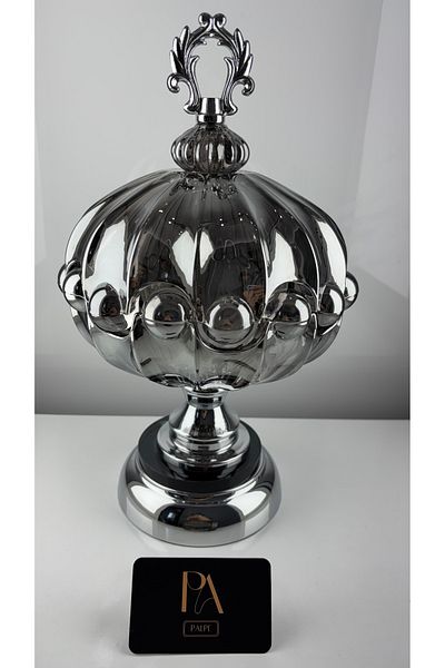Palpe Crystal Gondola Sugar Bowl Presentation Bowl Promise Engagement Girl Promise Chocolate Bowl Decorative Object Trinket Ornament