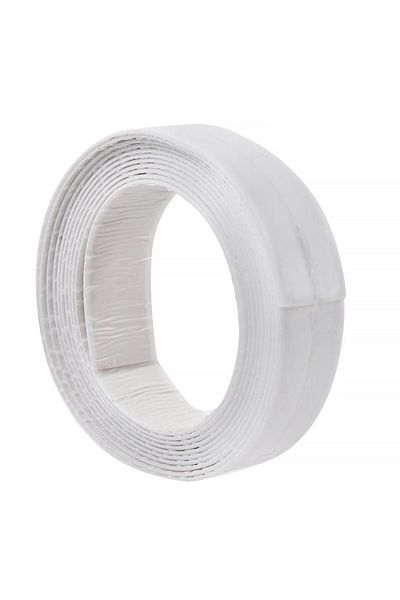 SyaMAG Bandă de etanșare autoadezivă, dimensiuni 3,3 m x 2,8 cm, albă