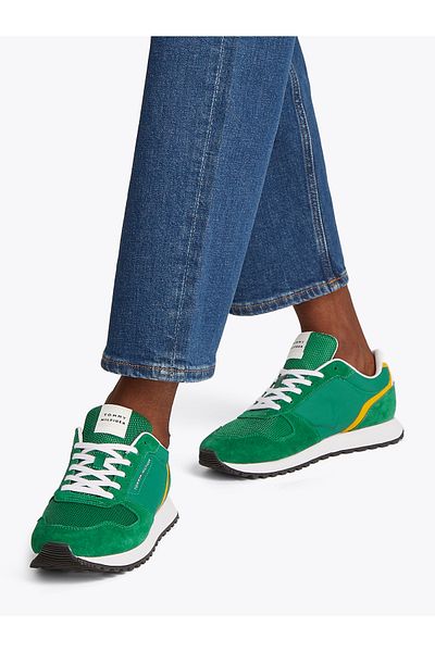 Tommy Hilfiger Men Nouveau Green New Eva Runner Summer Sneakers