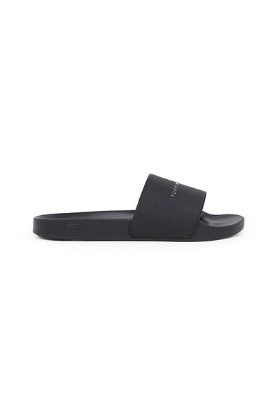 Tommy Hilfiger Men Black Nyc Pool Slides
