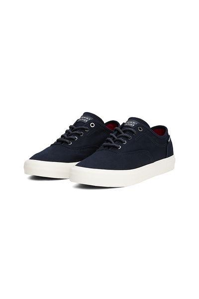 Tommy Hilfiger Men Desert Sky Th Hi Vulc Low Oxford Sneakers