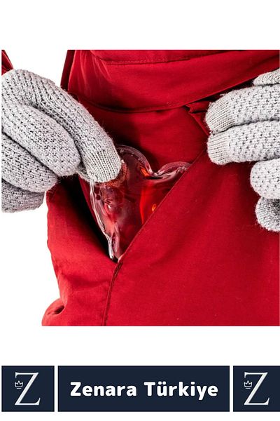 Zenara Special Design Hand Warmer Camping Outdoor Everyday Sweetheart Gift Magic Gel Heart Pocket Stove 3Pcs