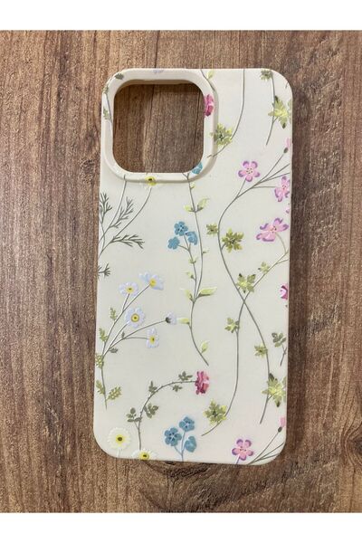 Newon حافظة هاتف آيفون 15 برو ماكس من السيليكون الفاخر مع طباعة Creeper/Flowe...