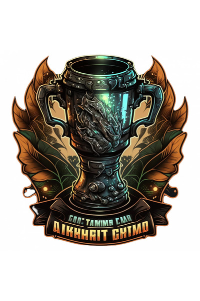 INOVATIX Set de 8 piese, autocolant trofeu competiții pccupa, INOVATIX®. 6 cm