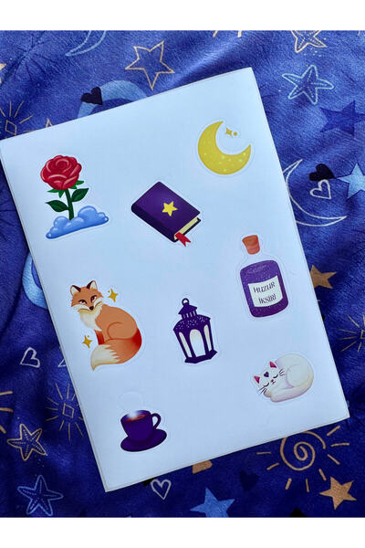 Ay Işığı Masalları Sticker Seti (8’Lİ) – Koleksiyonluk, Hikâye Temalı, El Işi Detaylı