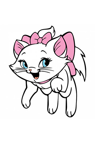 INOVATIX Set de 8 piese, autocolant Pisicile Aristocrate Happy Mary, INOVATIX...