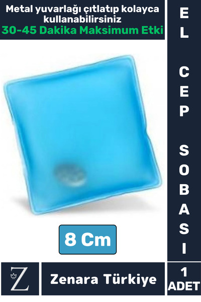 Zenara Kompakt Kamp Piknik Dağcılık Tırmanış Outdoor Gündelik El Vücut Isıtıc...