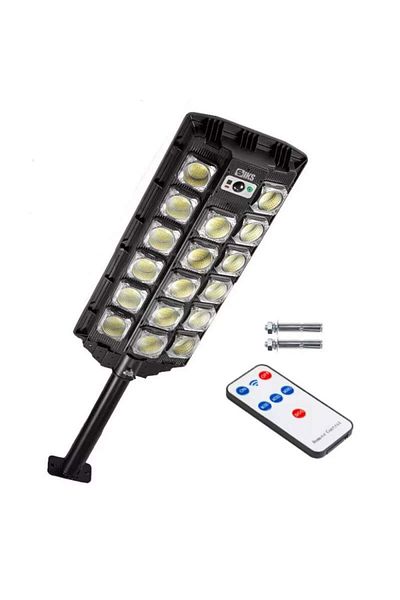 SIKS Solar Street or Garden Lamp With Built-in Solar Panel, Outdoor, 442 SMD LED