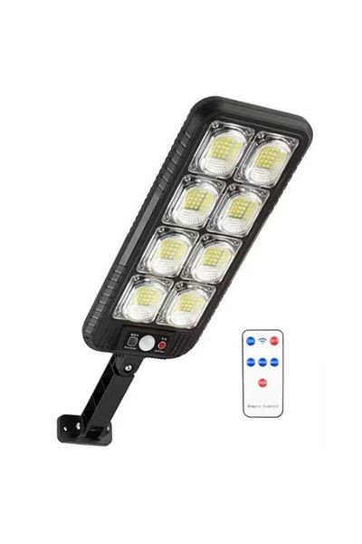 SIKS Lampă solară de exterior, cu panou solar, pentru grădină, alee, intrare în casă, 200 LED-uri