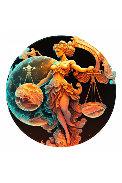 INOVATIX Set de 8 bucăți, autocolant cu simboluri zodiacale pentru semnul zod...