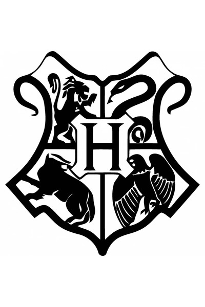 INOVATIX Set de 8 bucăți, autocolant sigiliu clasă Harry Potter, INOVATIX®. 6 cm