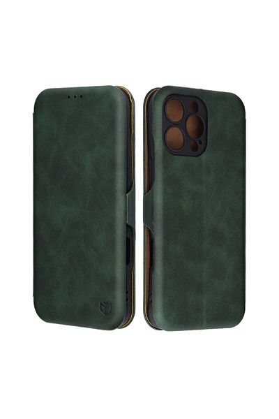 Techsuit IPhone 16 Pro Max Case - Techsuit Safe Wallet Plus - Green