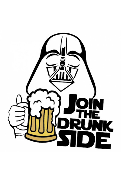 INOVATIX Set de 8 piese, autocolant Starwars Join The Drunk Side, INOVATIX®. ...