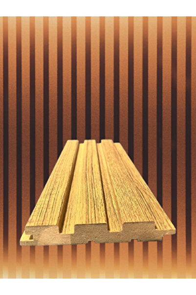 Acuwall Altay Legno Teak 18mm-12cm Ahşap Duvar Paneli-6 Boy(72cm*280cm)