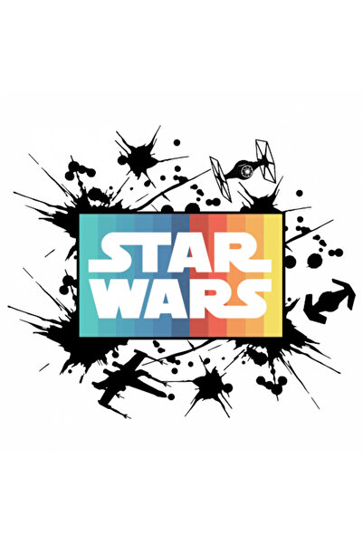 INOVATIX Set de 8 piese, autocolant cu logo-ul Star Wars și graffiti, INOVATI...