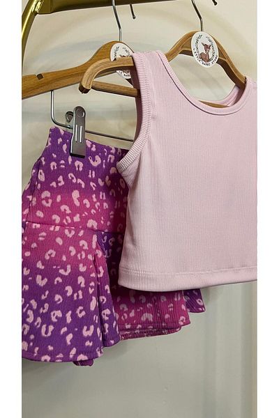 Bambi Kids Skirt Blouse Set