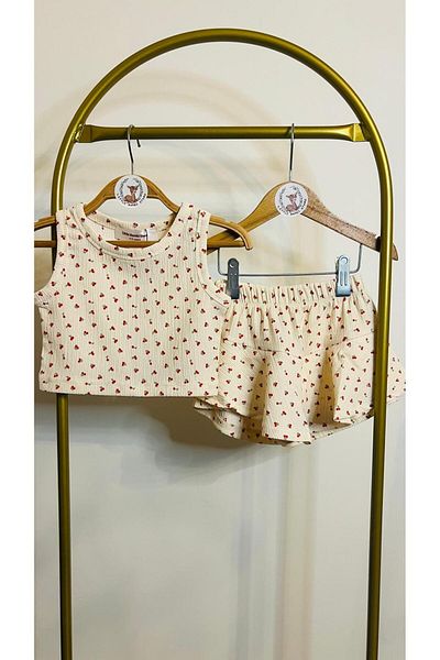 Bambi Kids Skirt Crop Set